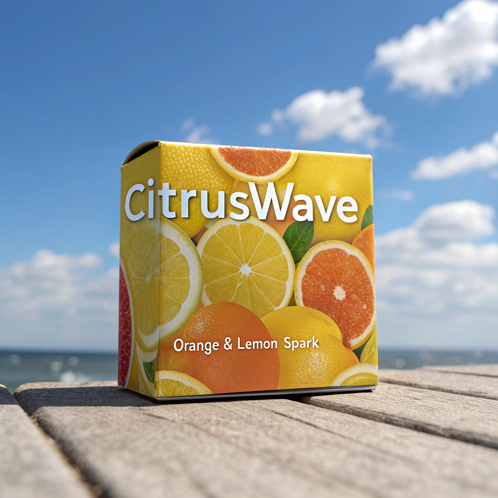 CitrusWave – Orange & Lemon Spark Soft Drinks